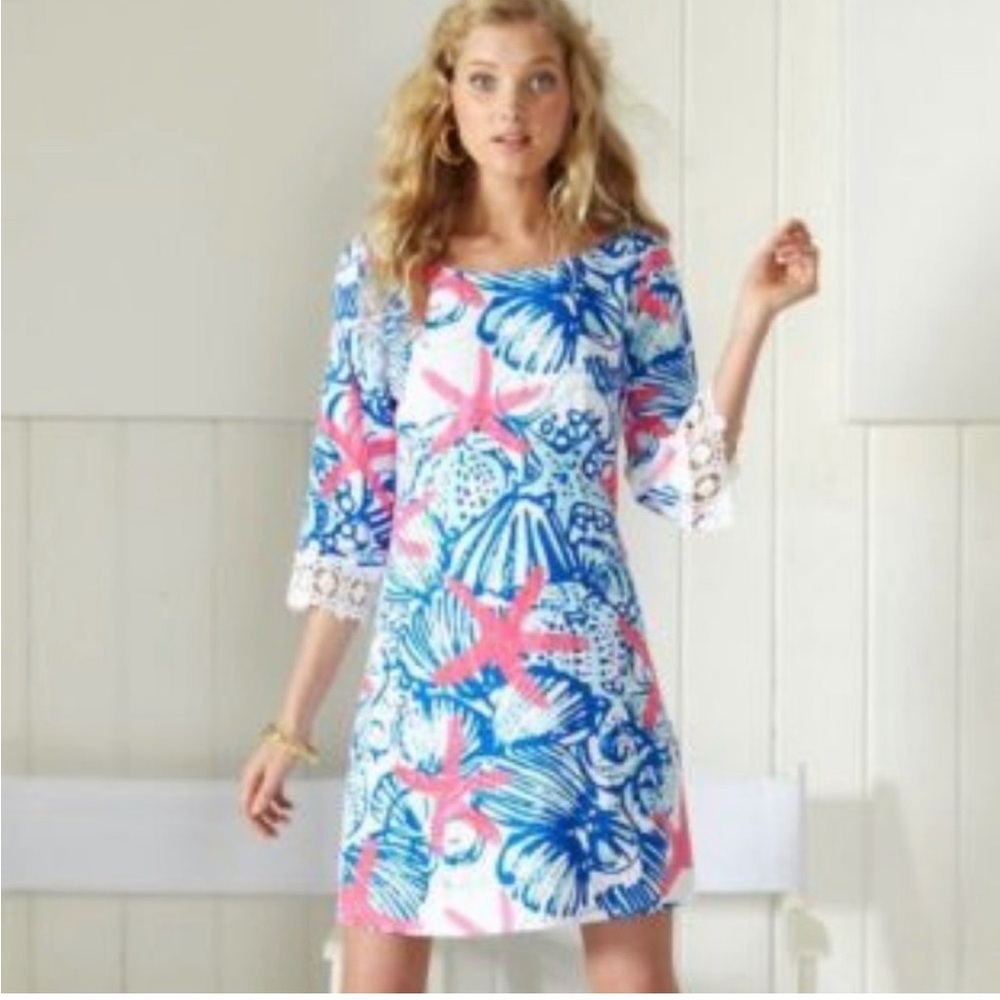 Lilly Pulitzer Dress HTF, rare, Harbor Tunic Dress, XL